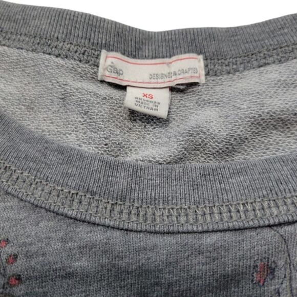 Gap Sweater Size XS Women's Gap Pullover Sweatshirt Floral Allover Print Sweater - Picture 6 of 6